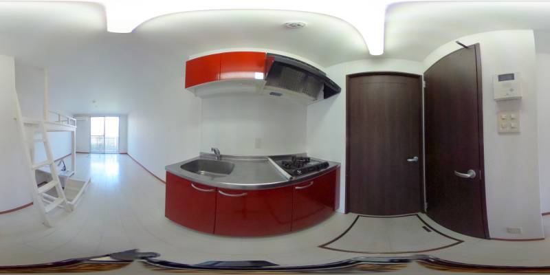 パノラマ画像キッチン