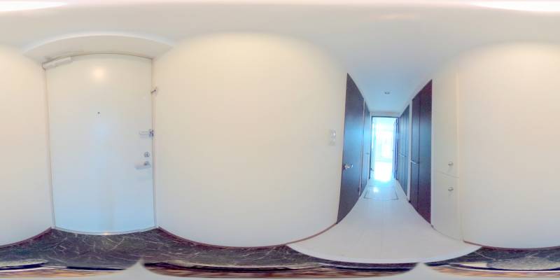 パノラマ画像玄関