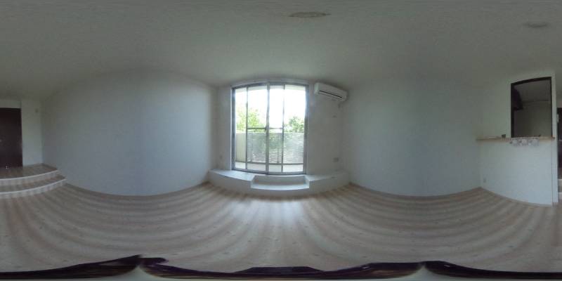 パノラマ画像洋室