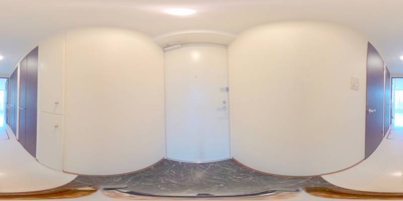 パノラマ画像玄関