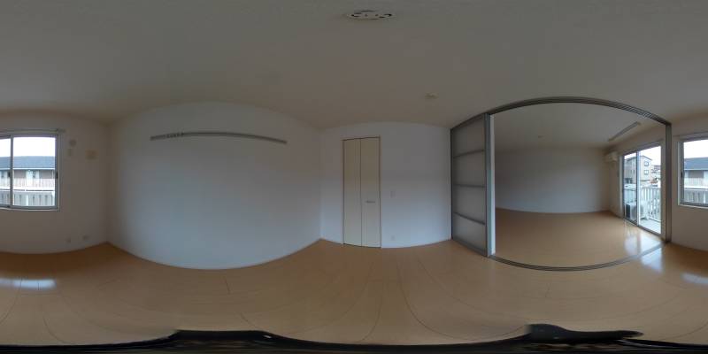 パノラマ画像洋室