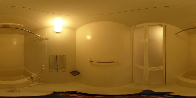 パノラマ画像バスルーム