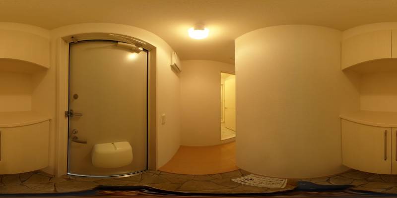 パノラマ画像玄関