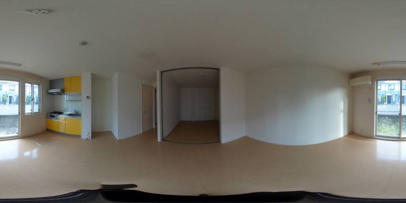 パノラマ画像リビング