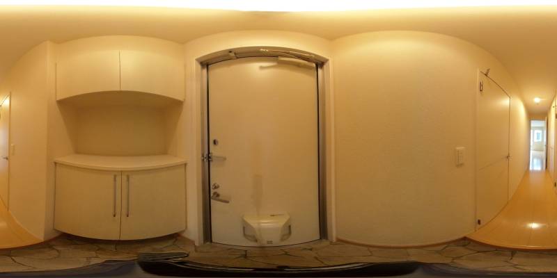 パノラマ画像玄関