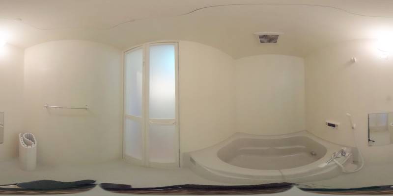 パノラマ画像バスルーム