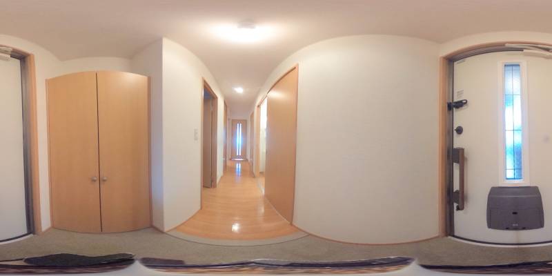 パノラマ画像玄関