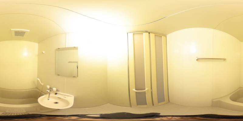 パノラマ画像バスルーム