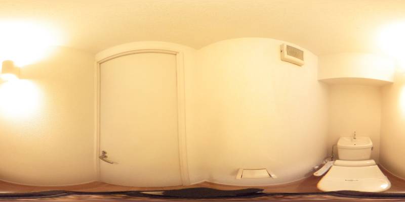 パノラマ画像トイレ