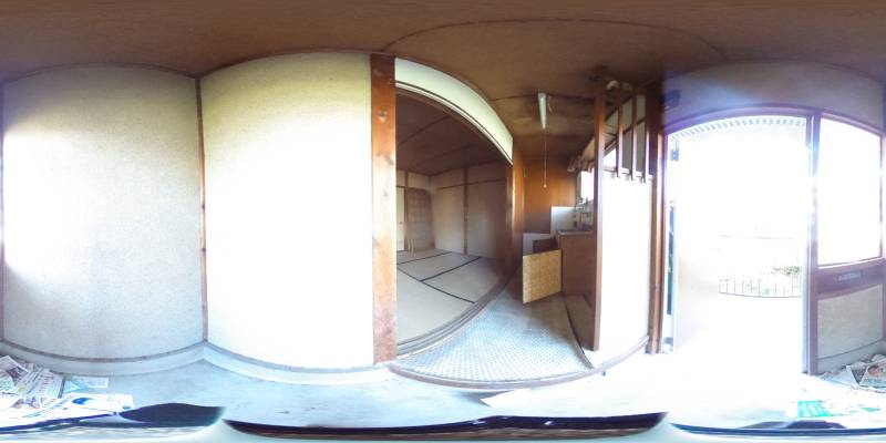 パノラマ画像玄関