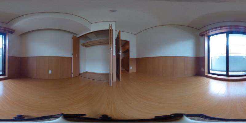 パノラマ画像洋室