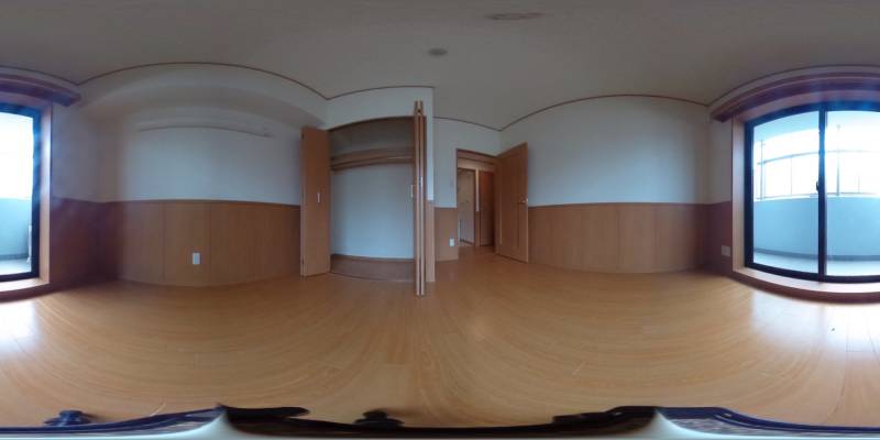 パノラマ画像洋室