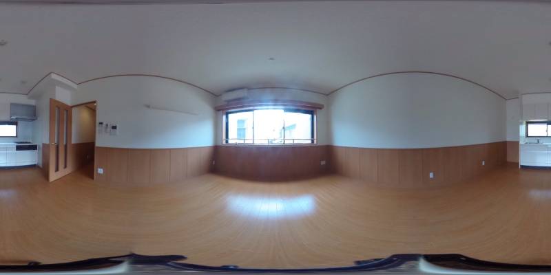 パノラマ画像リビング