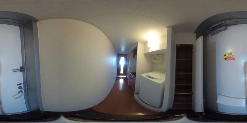 パノラマ画像玄関