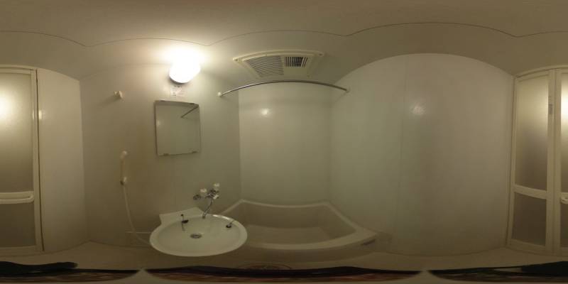 パノラマ画像バスルーム