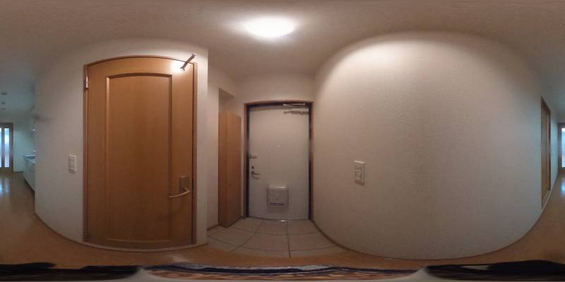 パノラマ画像玄関