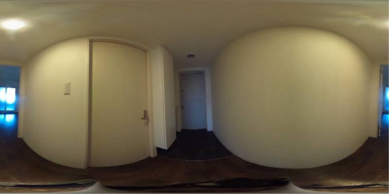 パノラマ画像玄関
