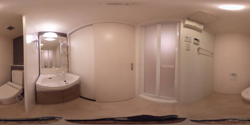 パノラマ画像洗面所