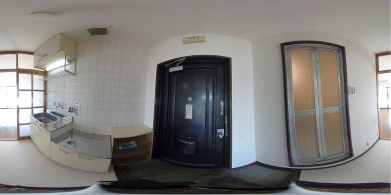 パノラマ画像玄関