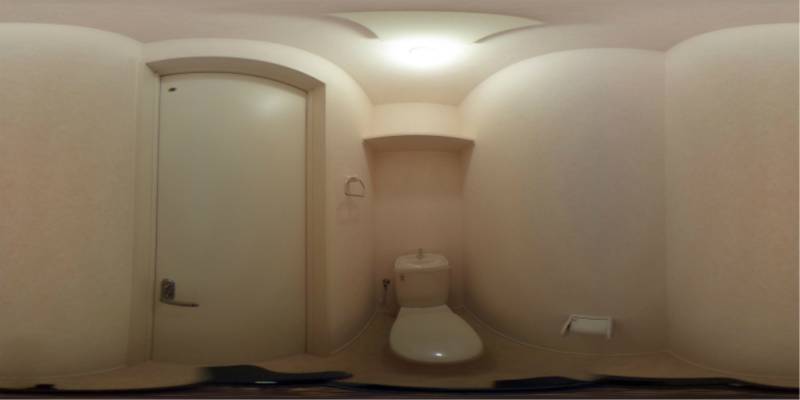 パノラマ画像トイレ