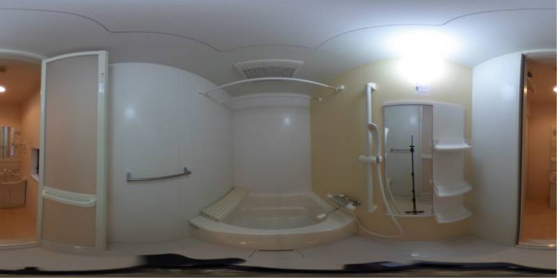 パノラマ画像バスルーム