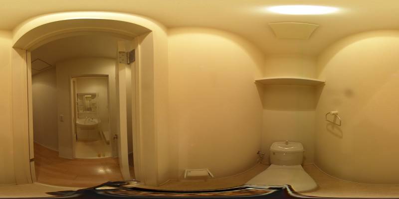 パノラマ画像トイレ