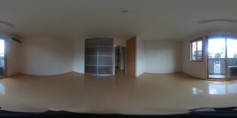 パノラマ画像リビング