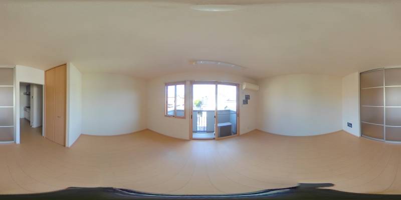 パノラマ画像リビング