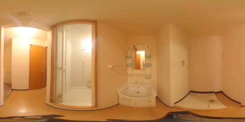 パノラマ画像洗面所