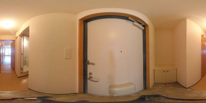 パノラマ画像玄関