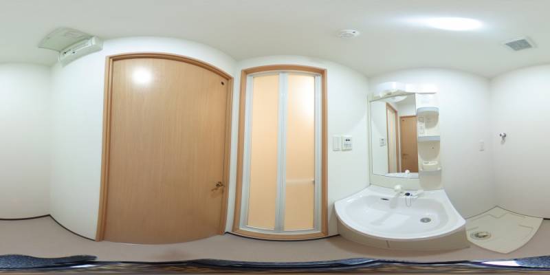 パノラマ画像洗面所