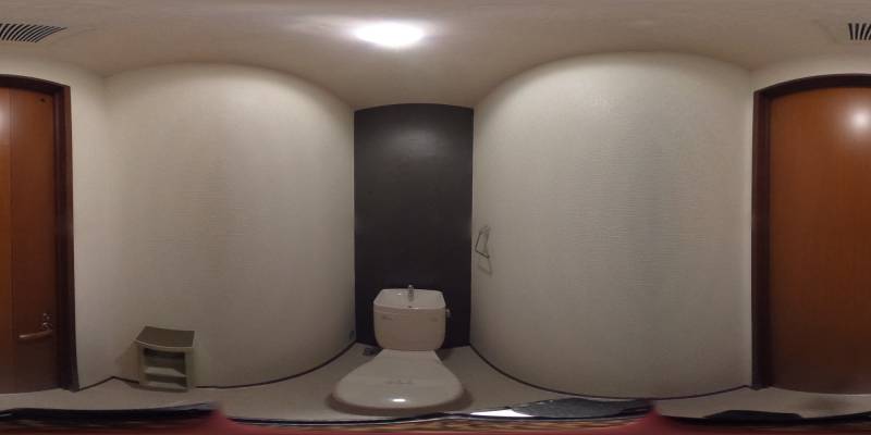 パノラマ画像トイレ