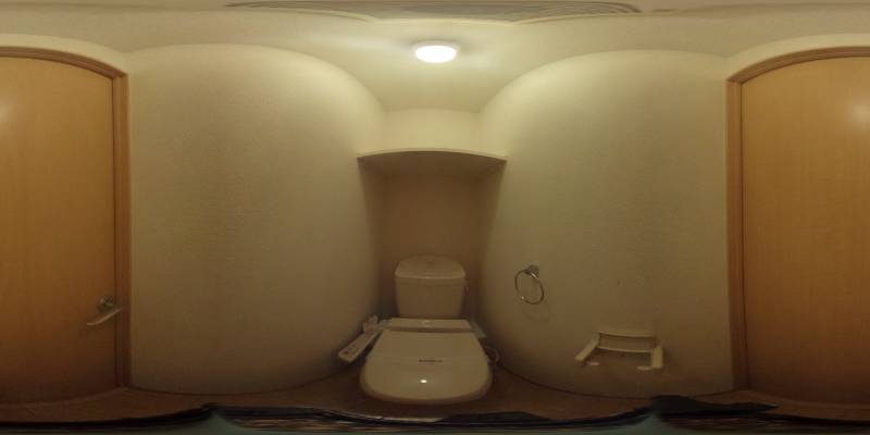 パノラマ画像トイレ