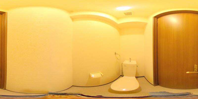 パノラマ画像トイレ