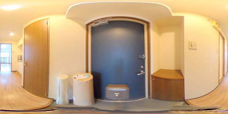 パノラマ画像玄関