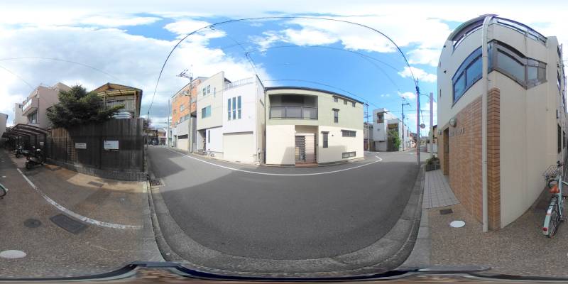 パノラマ画像周辺