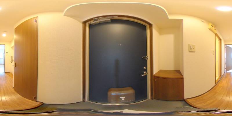 パノラマ画像玄関