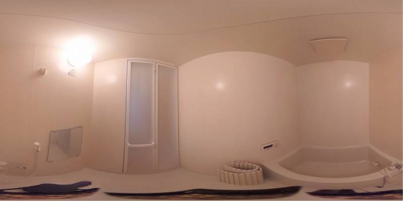 パノラマ画像バスルーム