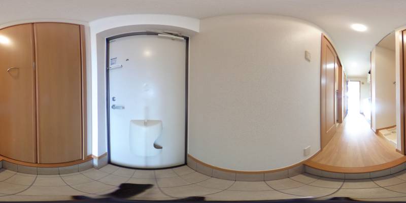 パノラマ画像玄関