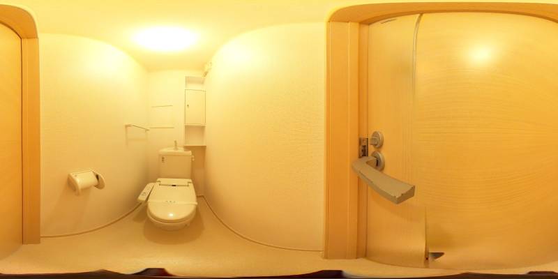 パノラマ画像トイレ