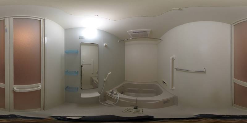 パノラマ画像バスルーム