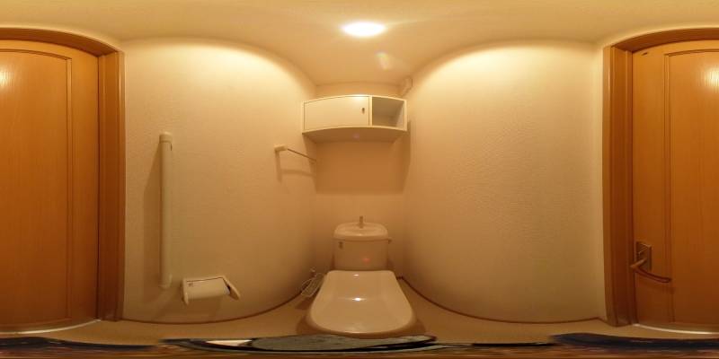 パノラマ画像トイレ