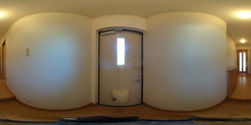 パノラマ画像玄関