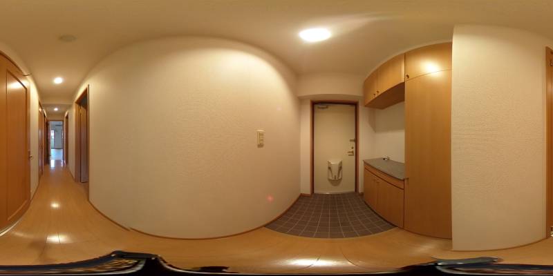 パノラマ画像玄関