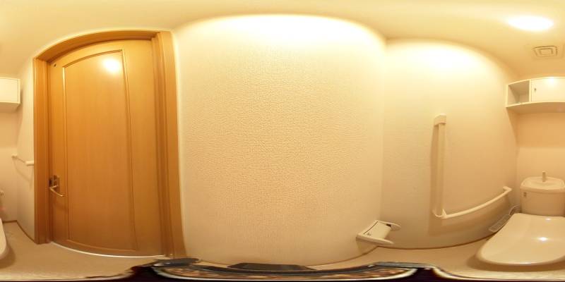 パノラマ画像トイレ