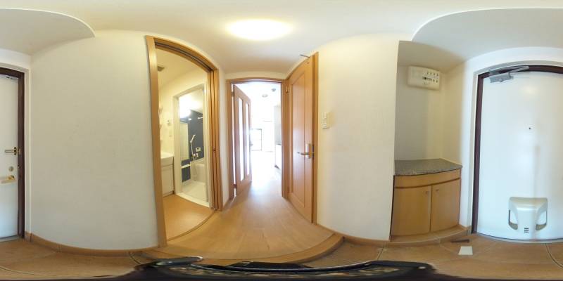 パノラマ画像玄関