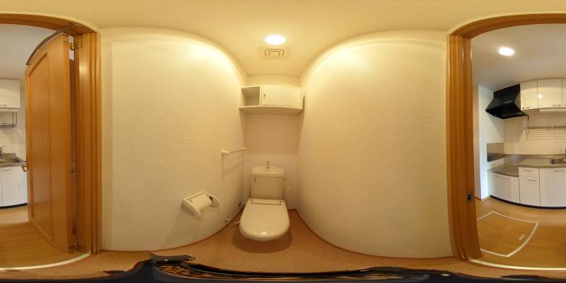 パノラマ画像トイレ