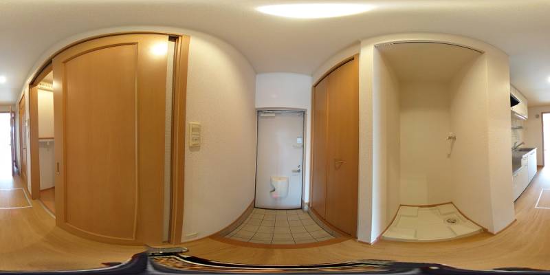 パノラマ画像玄関