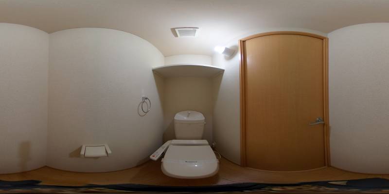 パノラマ画像トイレ