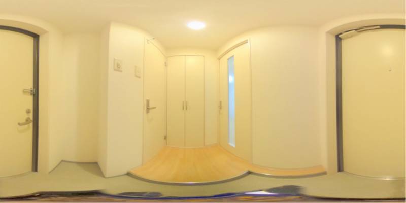 パノラマ画像玄関